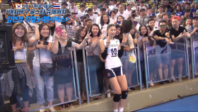 김연경 직캠 엄청난 인기의 보답하는 팬 서비스!