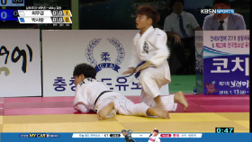 남초부 3,4학년 -40kg 결승 최무겸 vs 박사랑