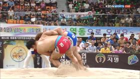 대학부 개인전 결승 청장급(-85kg) - 박지수(대구대) VS 정창욱(경기대)