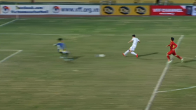 전반 12분, 손쉽게 두 번째 골 넣는 김민성!