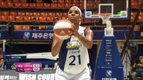 그레이의 자유투로 64:66으로 점수차는 단 2점!