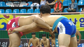 전국대학장사 단체전 준결승 2경기 역사급(-100kg) - 전도언(영남대) VS 김기환(전주대)