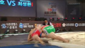 2017 천하장사씨름대축제 한라장사(-108kg) 준결승 2경기 - 이영호(부산갈매기) VS 최성환(영암군민속씨름단)