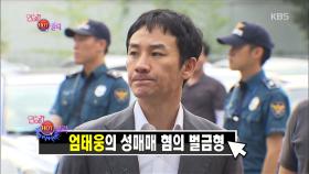 연예가 HOT클릭, 성매매 혐의 엄태웅 벌금형