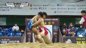 전국대학장사 단체전 결승 역사급(-100kg) - 염이용(인하대) VS 전도언(영남대)