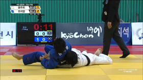 여자 일반부 -70kg 결승 윤주희(용인대학교) vs 유지영(경남도청)