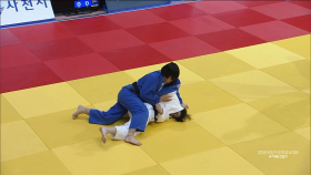 여자 일반부 -70kg 준결승 양지영(재일교포) vs 윤주희(용인대학교)