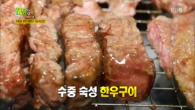 수족관에 한우가 빠졌다? 수중 숙성 한우!