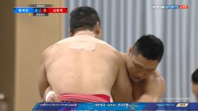 [창녕장사씨름대회] 태안군청 황재원 VS 용인백옥쌀 김동휘