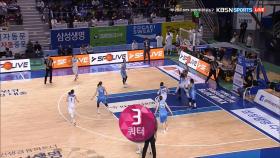 [하나원큐 2019-2020 여자 프로농구] 우리은행 vs 삼성생명 3쿼터 경기 시작!