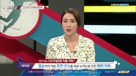 [주간이슈] 국가대표팀 차출 여파