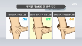 핑거링 테스트로 보는 근육 건강