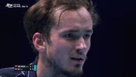 메드베데프 vs 팀 결승 3세트-3 [ATP투어 2020 런던파이널]