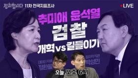 [풀영상] 추미애vs윤석열, 검찰 개혁이냐 길들이기냐, 민심의 방향은 l 정치합시다 KBS 201203 방송