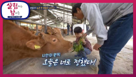 성연네 가족의 본격적인 농촌 찐 체험 Start!~ (ft. 소 밥 줘!!) | KBS 201114 방송