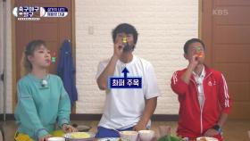 스.리.구 멤버들의 설거지 내기 폐활량 대결!! | KBS 201116 방송