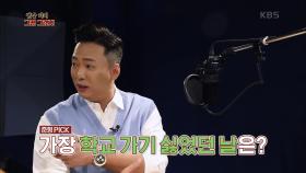 [미니코너 1] 랭킹 쇼! 학교 가기 싫은 날 BEST3! 대망의 1위는?! | KBS 220201 방송