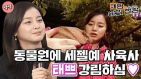 [체험 삶의 현장][노동맨 5] 동물원에 나타난 저세상 미모의 사육사?! 김태희의 일일 알바 현장