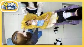 [사유리네] 누나들 덕에 젠은 꿀잠! ‘피어리스’ 자장가 불러주는 르세라핌 | KBS 221021 방송