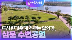 도심 한가운데 흐르는 밀양강, 삼문 수변공원 | KBS 241130 방송