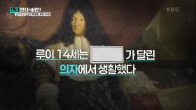 루이 14세는 ████가 달린 의자에서 생활했다 | KBS 250121 방송