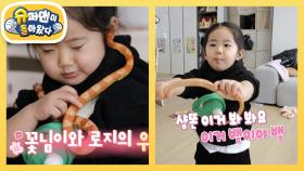 [오종혁네] 뱀 목에 감고 노는 4살 오로지! 범상치 않은 슈돌 베이비가 나타났다! | KBS 250312 방송
