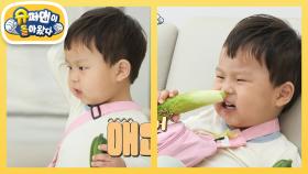 [김준호네] 피부에 양보할 수 없어요! 오이 먹고 싶은 정우의 생존 애교 ON♥ | KBS 250618 방송