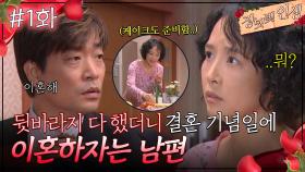 01회 하이라이트ㅣ뒷바라지 다 했더니 결혼 기념일에 이혼하자는 남편 [장밋빛 인생] | KBS 방송