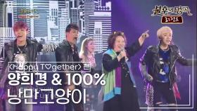 양희경 & 100% - 낭만고양이 (체리필터) | KBS 140308 방송