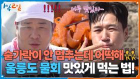울릉도 물회 맛있게 먹는 법! 숟가락이 안 멈추는데 어떡해👯 | KBS 251026 방송
