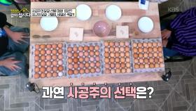 사공주의 달걀 선별 대회 1등은?! 최고의 달걀 구별법, 비밀은 색깔?! | KBS 251027 방송