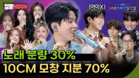 [#십분HOOK] 노래 분량 30%, 10CM 모창 분량 70% #13화 페퍼톤스,서은광,폴킴,FIFTY FIFTY까지 | KBS 방송