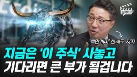 지금은 '이 주식' 사놓고 기다리면 큰 부가 될겁니다 (백만개미 한세구)