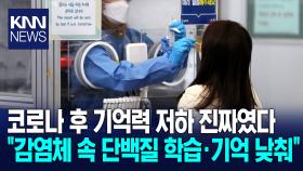 코로나 앓고 난 뒤 ＂또 깜빡했네＂ 집중력·기억력 저하 원인 알아냈다?/ KNN