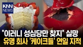 ＂프랜차이즈 실망만 한가득＂ 케이크 논란 속 신뢰 급추락? / KNN