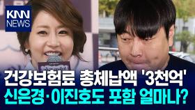 신은경 ′9천만 원′·이진호 ′2천만 원′ 건보료 고액 체납 명단 공개 / KNN