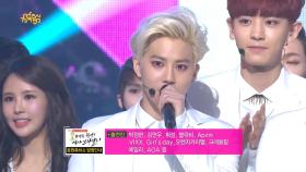 【TVPP】 EXO - ‘중독’으로 음중 1위! @쇼 음악중심 2014