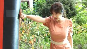 《메이킹》 강예원, 강호림같은(?) 샌드백과 한 판! #의욕만땅액션씬 #강호림긴장해!