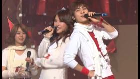 【TVPP】 카라, 샤이니 - ‘고요한 밤 거룩한 밤+Jingle Bell Rock’ @ 쇼! 음악중심 2008