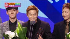 【TVPP】 EXO - 가수부문 인기상 수상! @ 방송연예대상 2015