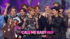 【TVPP】 EXO - ‘Call Me Baby' 1위! @쇼 음악중심 2015