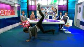 【TVPP】 엘(인피니트) - 전갈 춤 시범 @라디오스타 2012