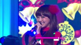 【TVPP】 씨스타 - 'All I Want For Christmas Is You' @ 쇼! 음악중심 2010