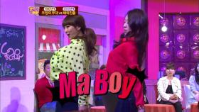 【TVPP】 효린,보라(씨스타) - 춤 하면 씨스타~! ‘Ma Boy' @ 놀러와 2012
