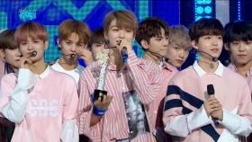 【TVPP】 워너원 - '에너제틱' 1위 수상 소감 워너블 언급@쇼음악중심2017