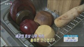 변기 보다 더러운 나무 그릇!? '나무 그릇 관리법'