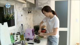 【TVPP】김사랑 - 사랑이의 레시피로 아보카도 명란젓 만들기@ 나혼자산다 2017