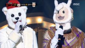 '북극곰' VS '알파카' 1라운드 무대 - 그대와 영원히