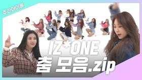 [주간아.zip] IZ*ONE 춤 모음 (feat. 춤신춤왕 깃털 채연)