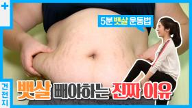 [건전지] 지금 당장 뱃살 빼야하는 이유｜5분만에 뱃살 빼는 운동법